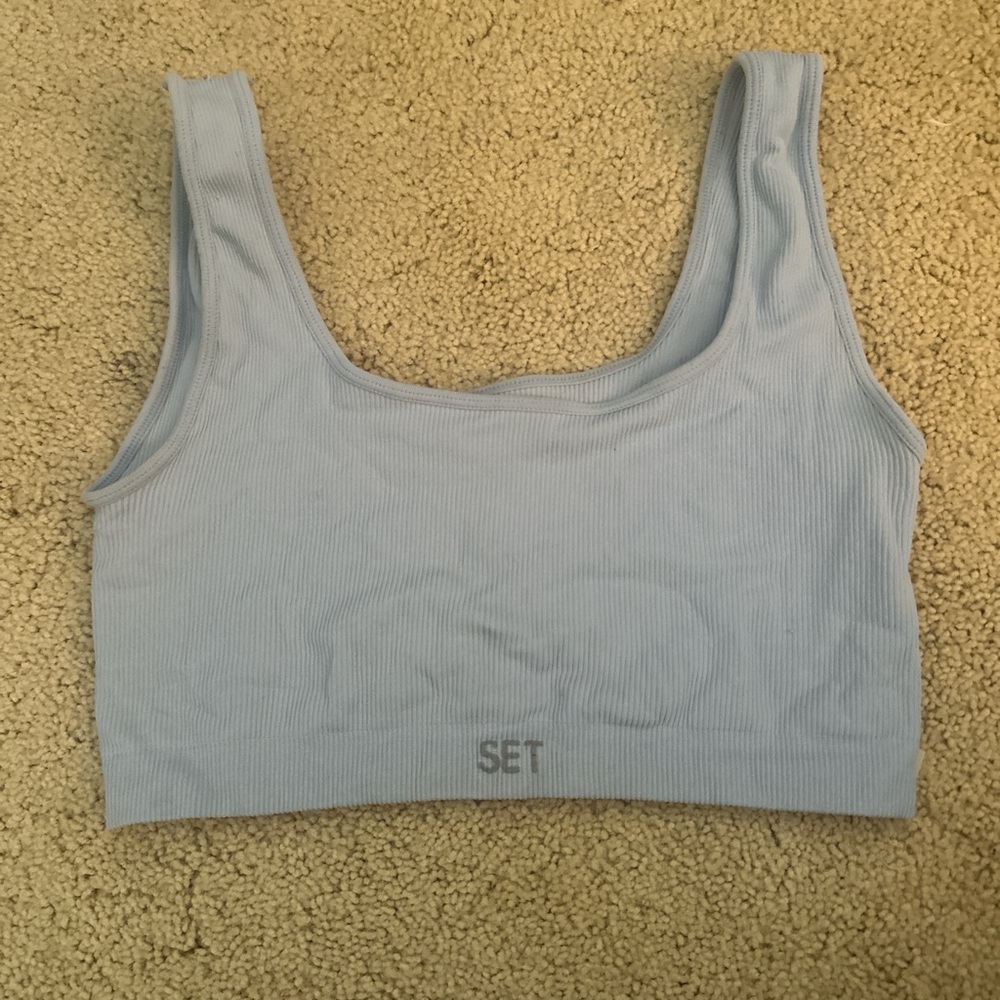 SET ACTIVE BLUE SPORTS BRA🫶😇